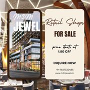 Exclusive Commercial Spaces at M3M Jewel,  MG Road,  Gurgaon